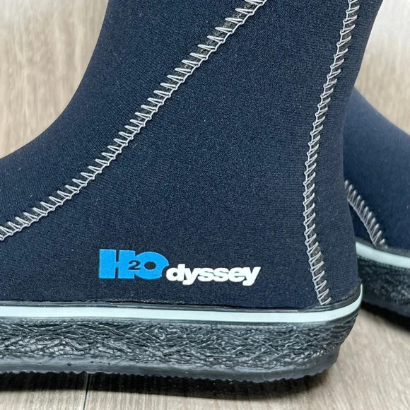 H2Odyssey Scuba Diving Boots Unisex Supra M5 W6 5mm Zippered Neoprene Black - Picture 8 of 10